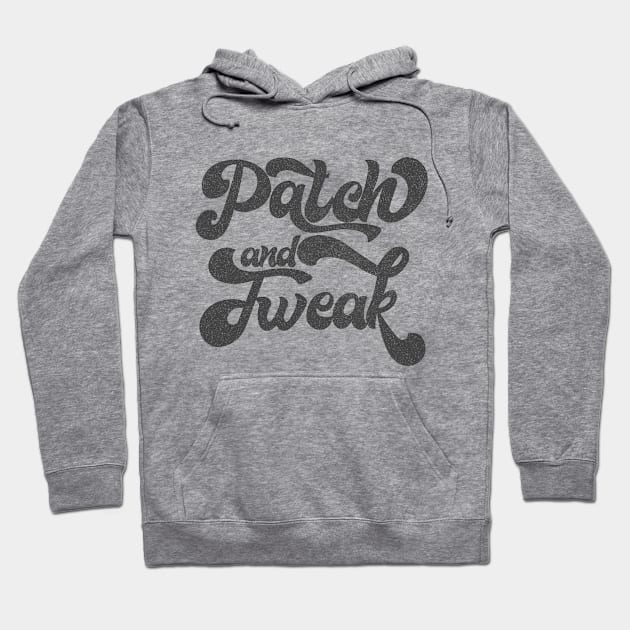 Patch And Tweak - Modular/Analog Synth Lover Design #2 Hoodie by DankFutura